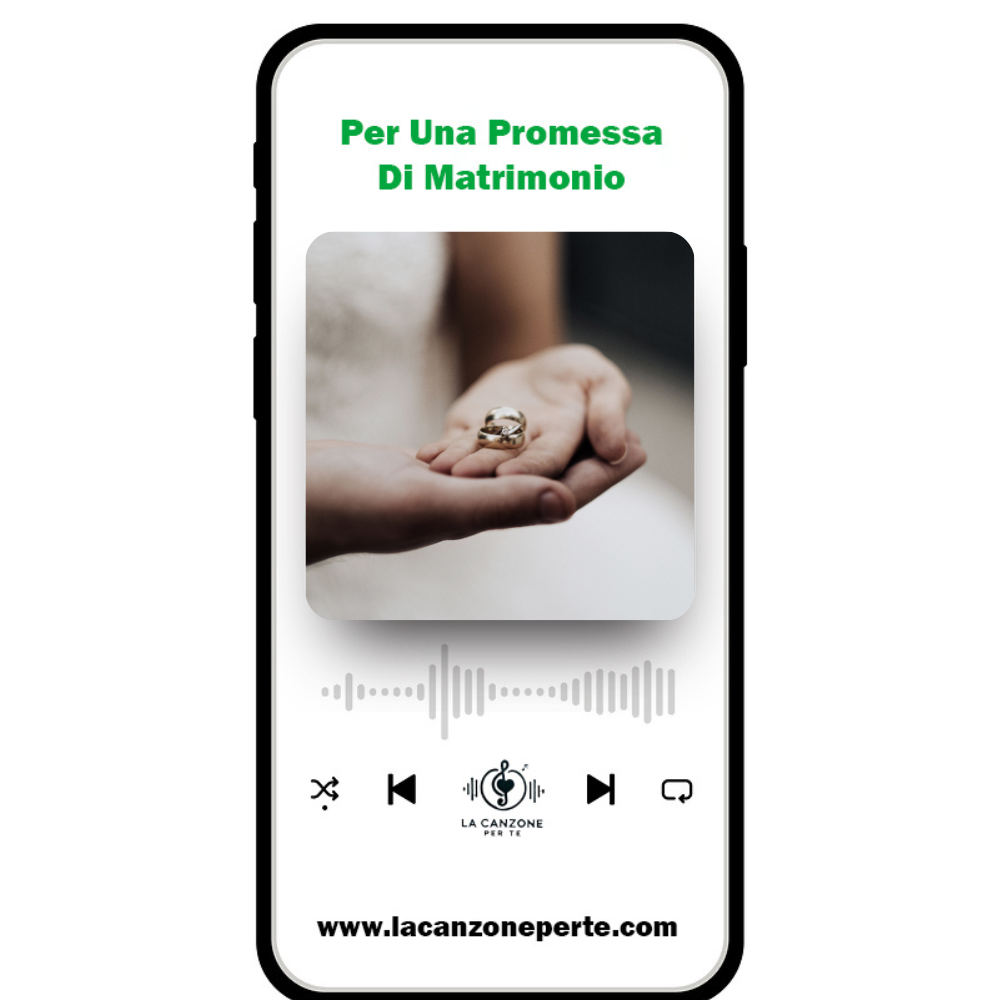 Canzone Personalizzata Per Te - (Ricevila in 48h)