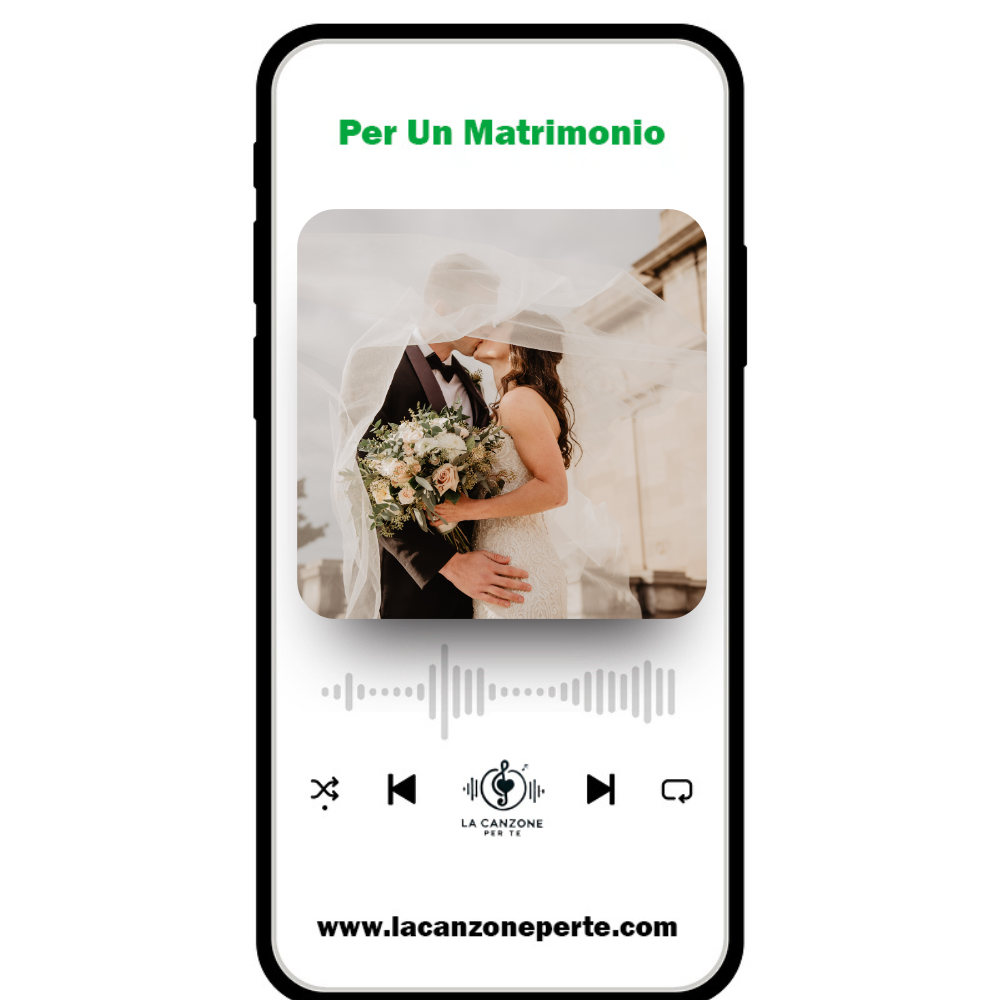 Canzone Personalizzata Per Te - (Ricevila in 48h)