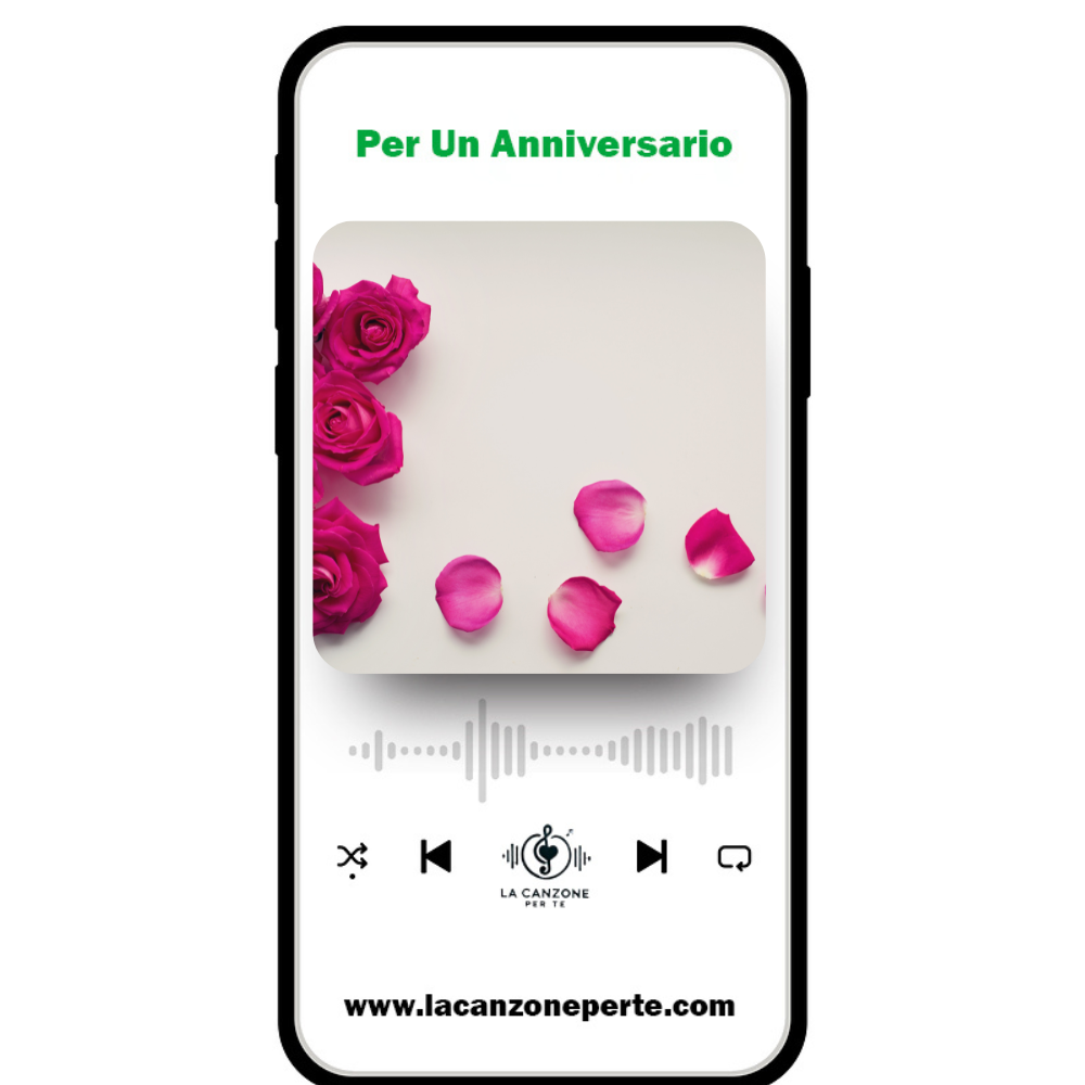 Canzone Personalizzata Per Te - (Ricevila in 48h)