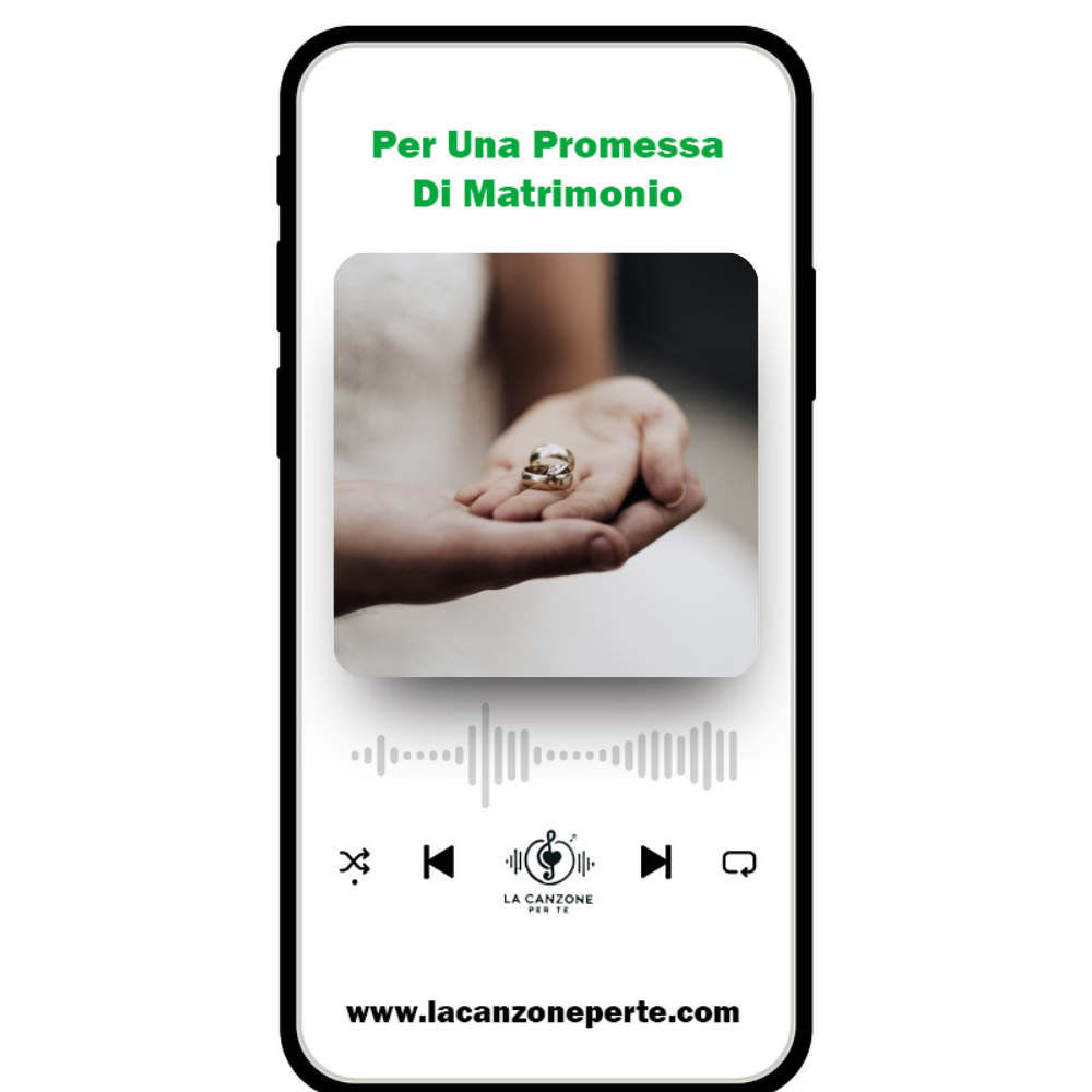 Canzone Personalizzata Per Te - (Ricevila in 24h)